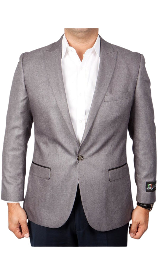 Tazzio MJ117S-GRY Mens Sports Coat