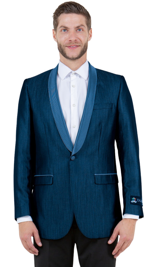 Tazzio MJ118S-BLU Mens Sports Coat