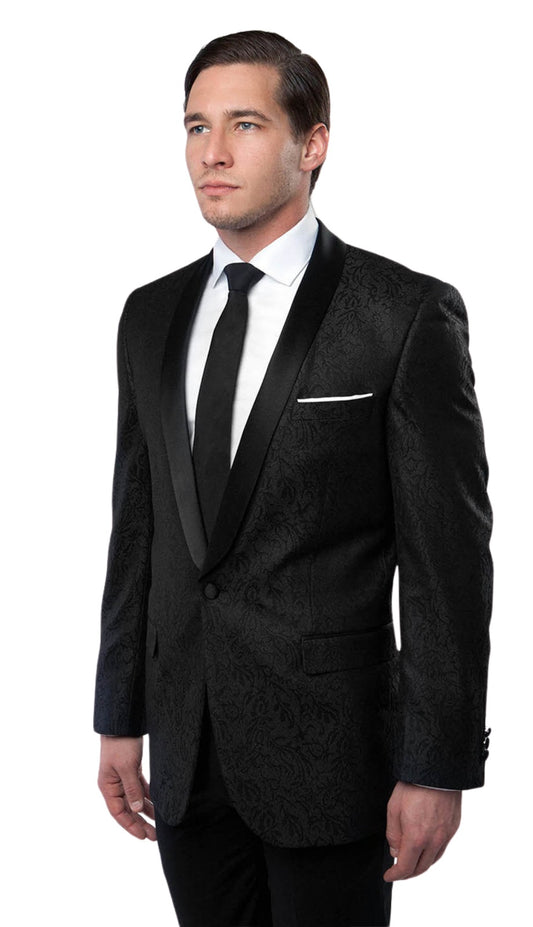 Tazzio MJ124S-BLK Mens Sports Coat