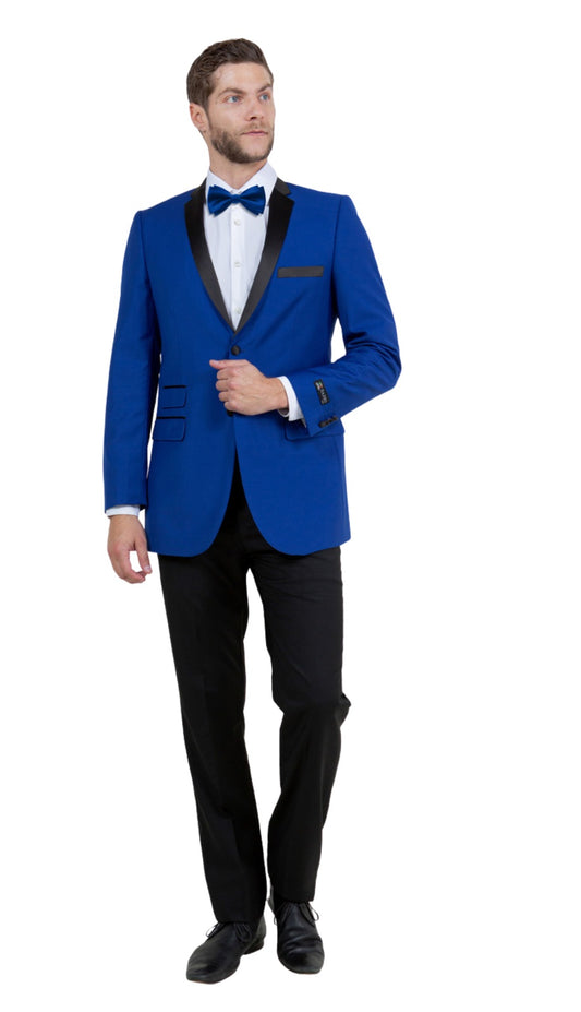 Tazzio MJ136S-BLUE Mens Sports Coat