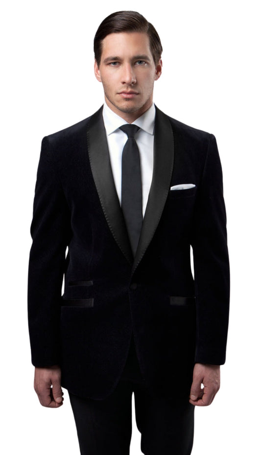 Tazzio MJ159S-BLK Mens Sports Coat