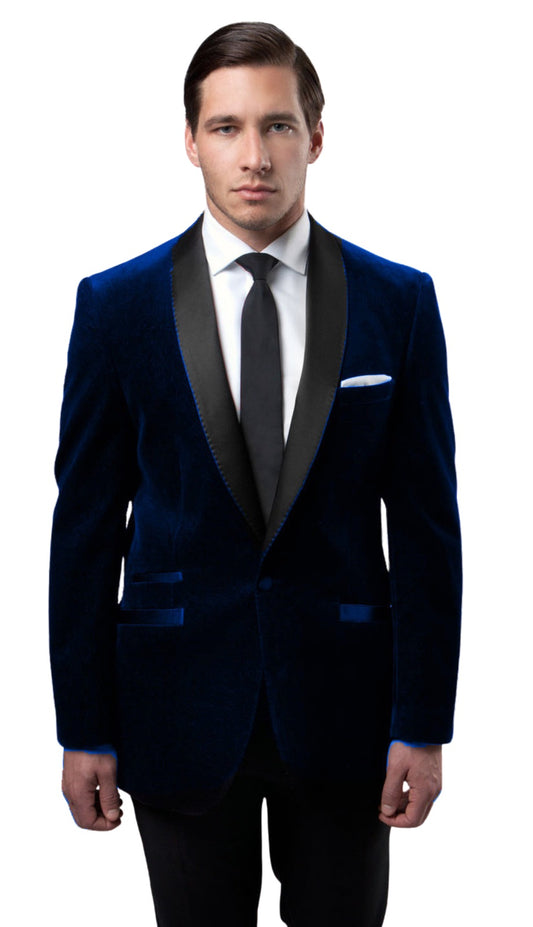 Tazzio MJ159S-BLU Mens Sports Coat