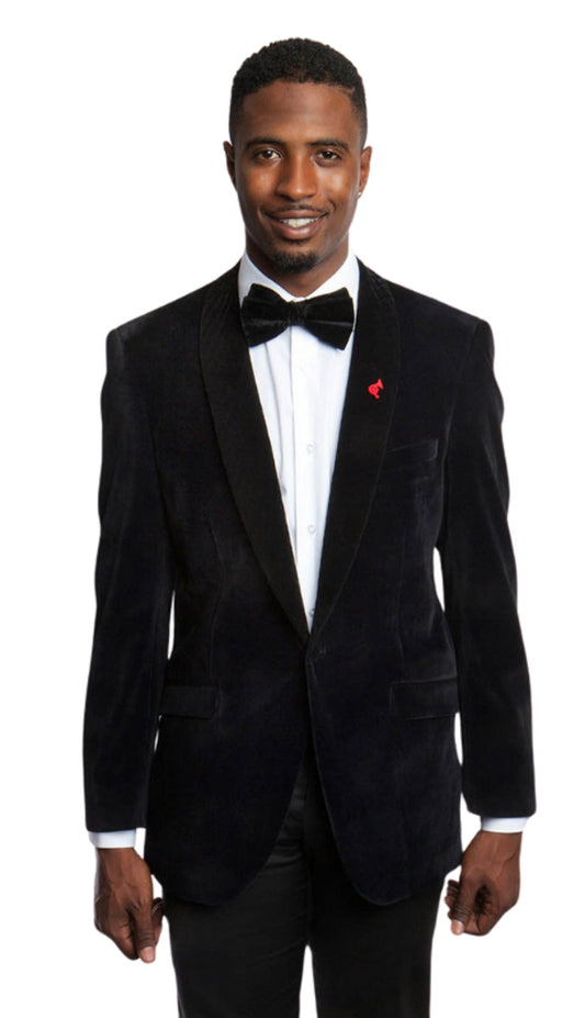 Tazzio MJ163S-BLK Mens Sports Coat