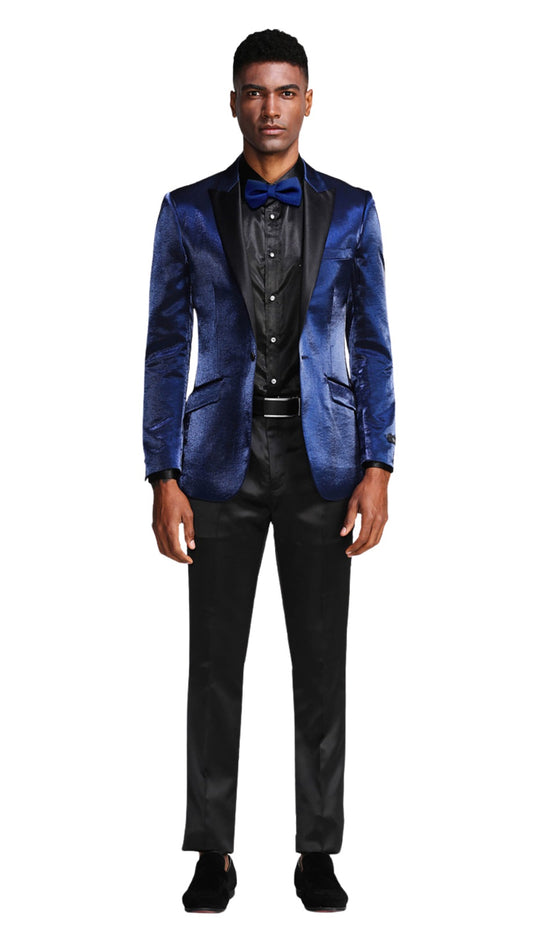 Tazzio MJ286S-NVY Mens Sports Coat