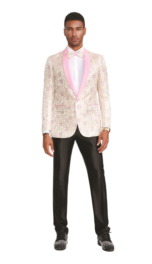 Tazzio MJ343S-ROSE Mens Sports Coat