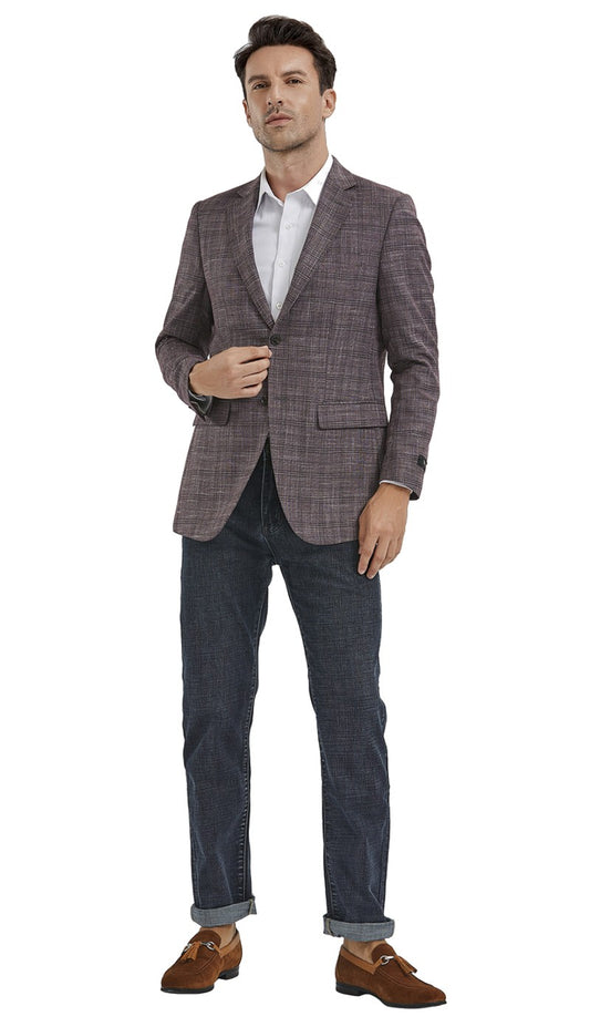 Tazzio MJ351S-02-ROSE Mens Sports Coat