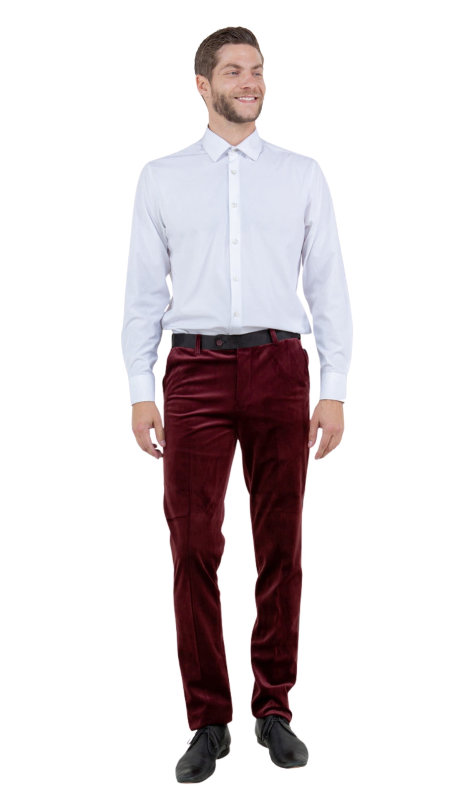 Tazzio MP107H-03-BURG Mens Pant