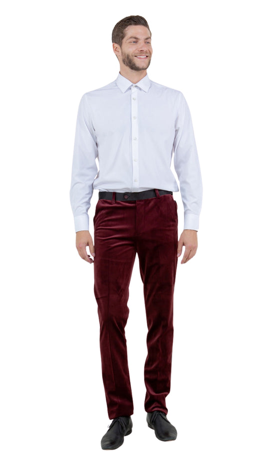 Tazzio MP107H-03-BURG Mens Pant