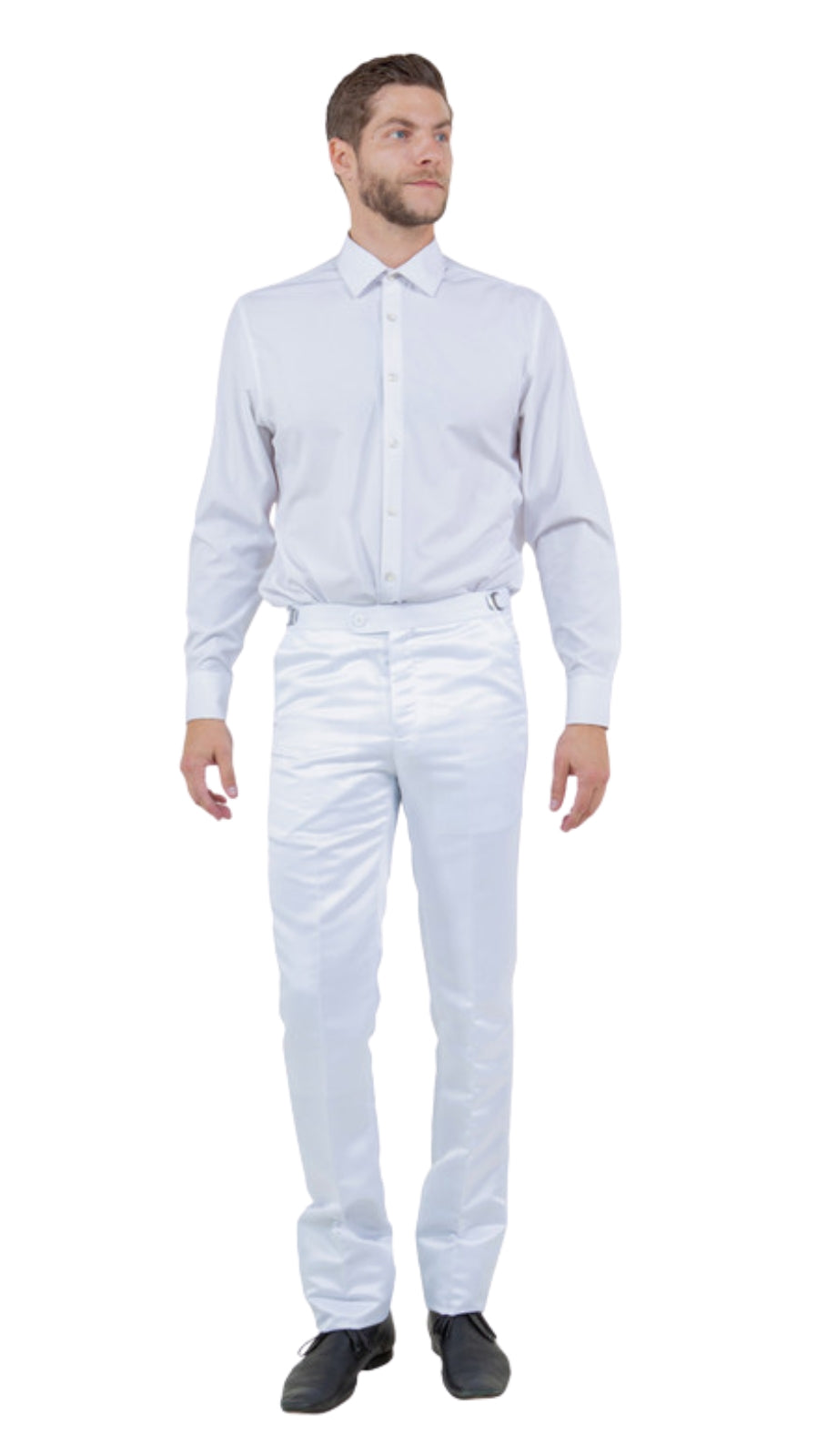 Tazzio MP108H-03-WHITE Mens Pant