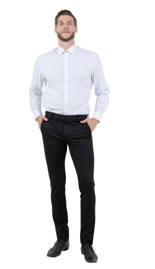 Tazzio MP110S-01-BLK Mens Dress Pants & Vest Set