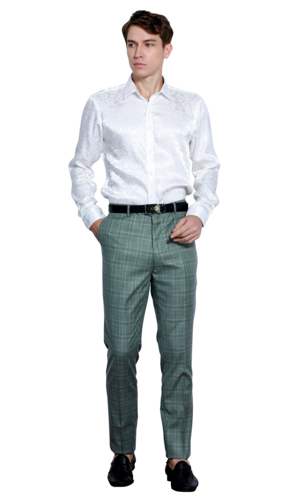 Tazzio MP112SK-02-MINT Mens Pants