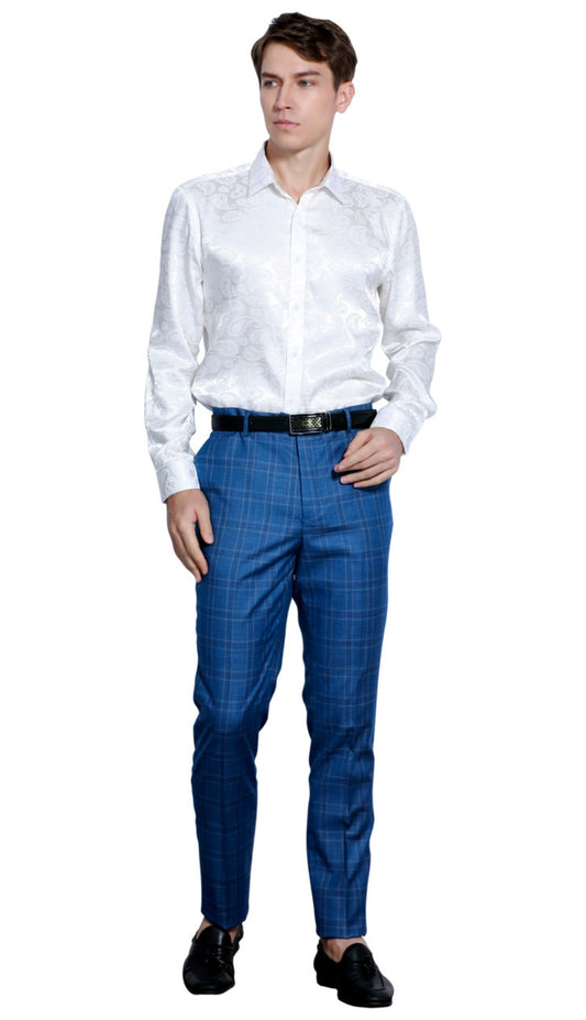 Tazzio MP112SK-03-INDIGO Mens Pants