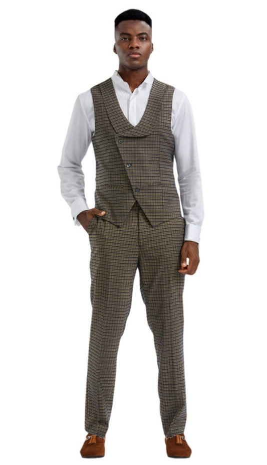 Tazzio MPV114SK-01-RUST Mens Vest