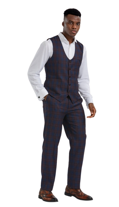 Tazzio MPV115SK-01 Mens Vest