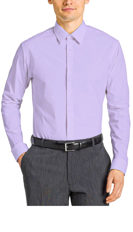 Tazzio MSH30S-05-LAVANDER Mens Dress shirt