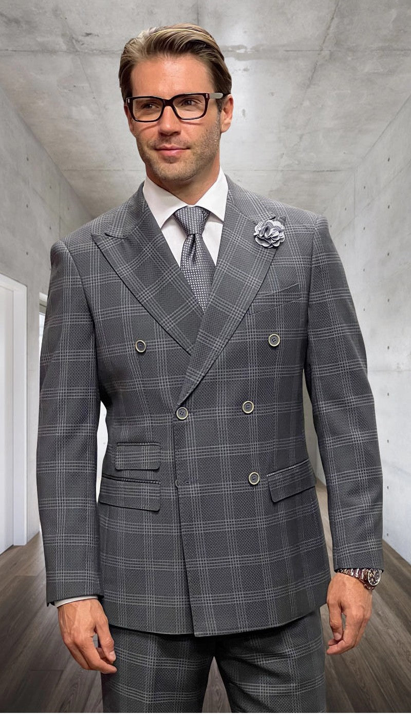 Statement  NAPLES-GR Mens Suit