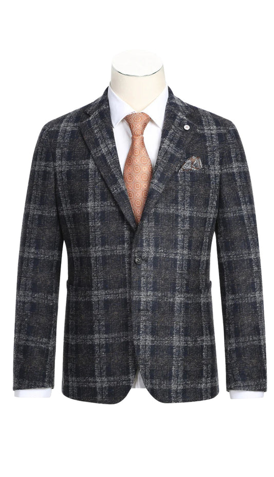 Pellagio PF23-8-GRY Mens Blazer