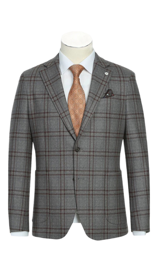 Pellagio PF23-11-GRY Mens Blazer