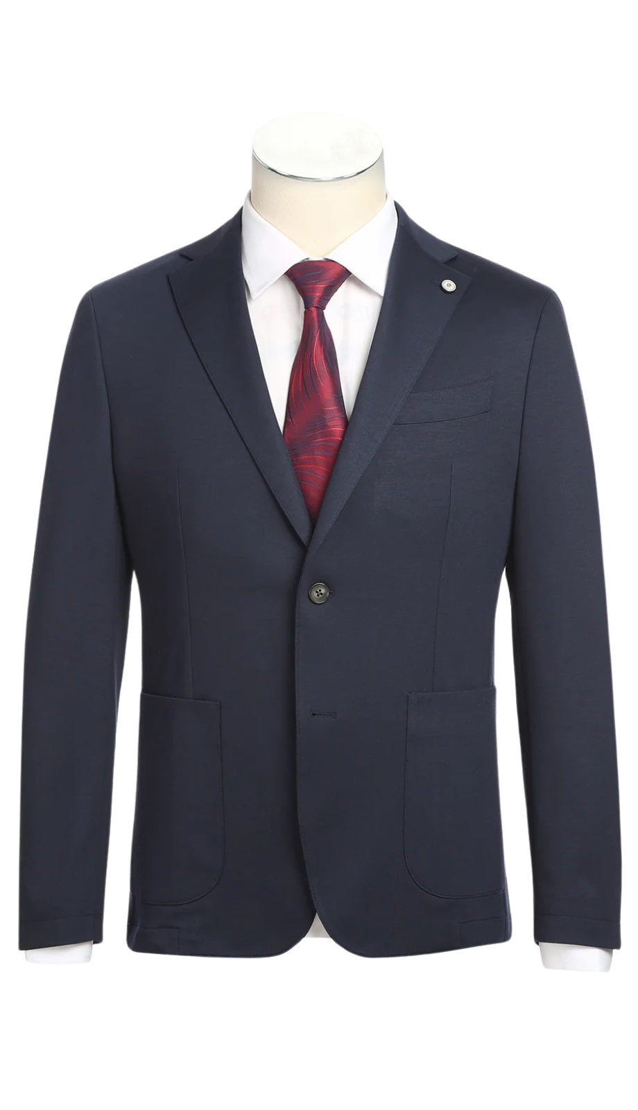Pellagio Men's Suit PF24-16-MID-NAVY