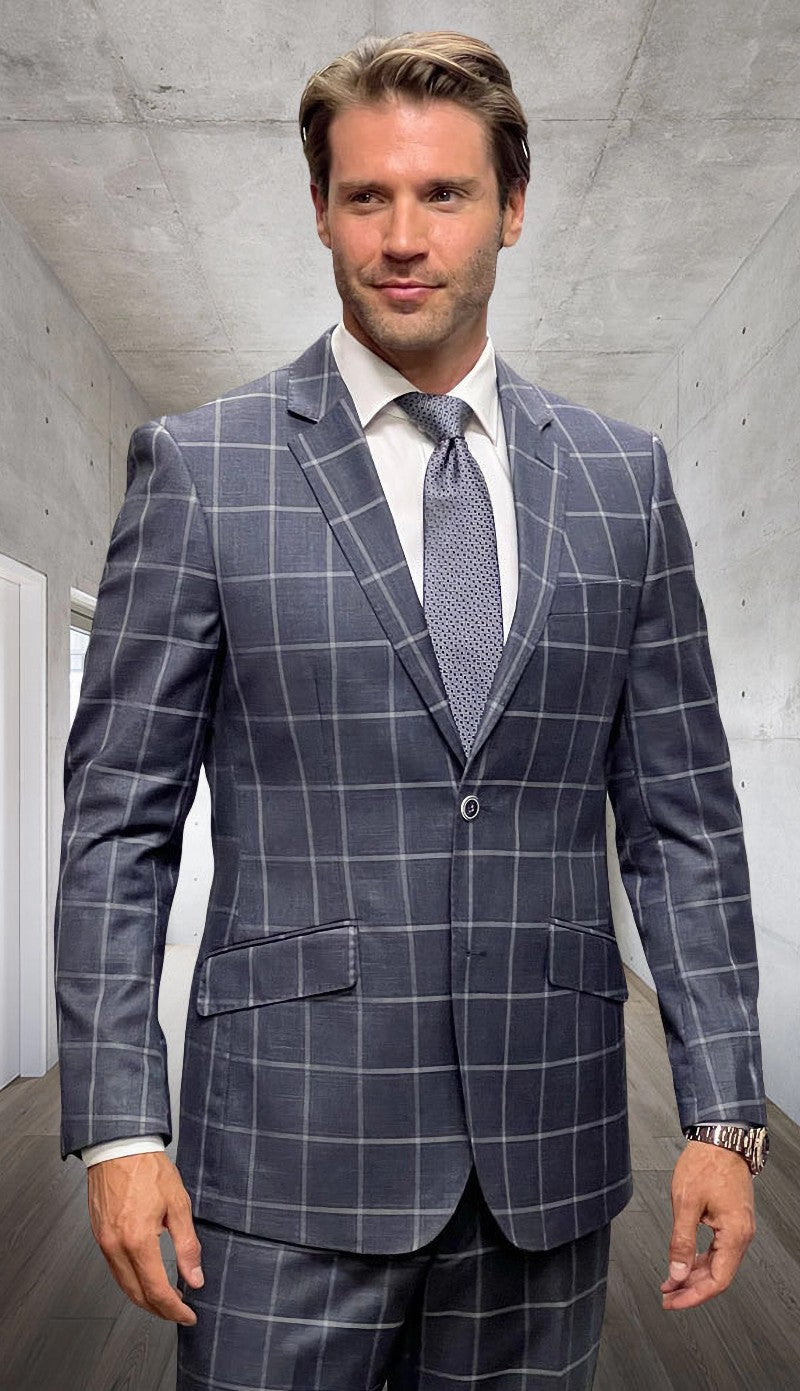 Statement  PORTO-11-CH Mens Suit