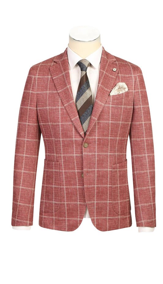 Pellagio Mens Blazer PS25-3-CRIM