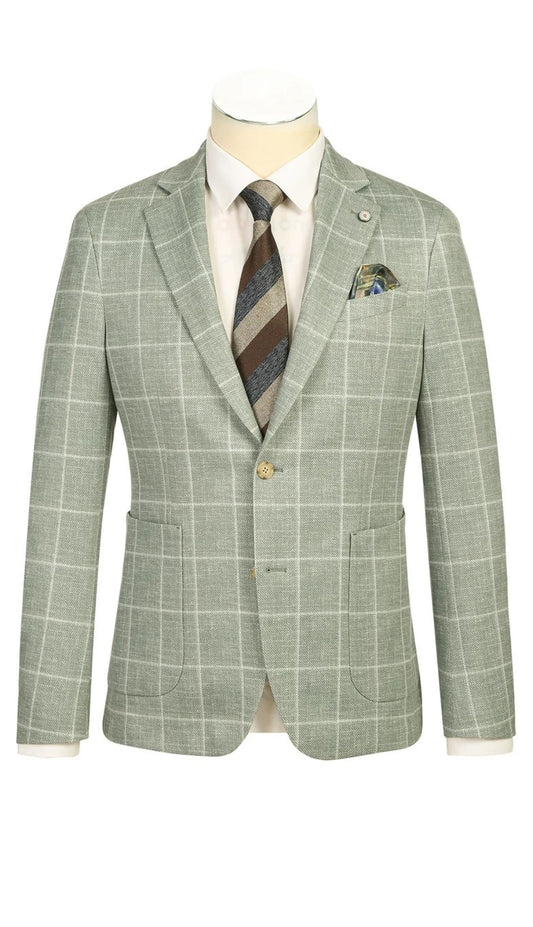 Pellagio PS25-5-GRN Mens Blazer