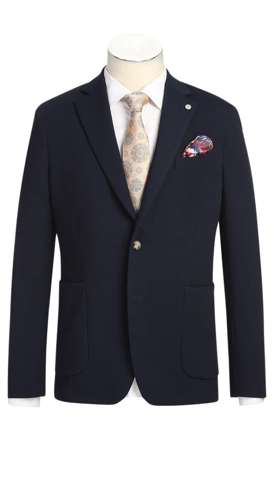 Pellagio Mens Blazer PS25-17-NAVY