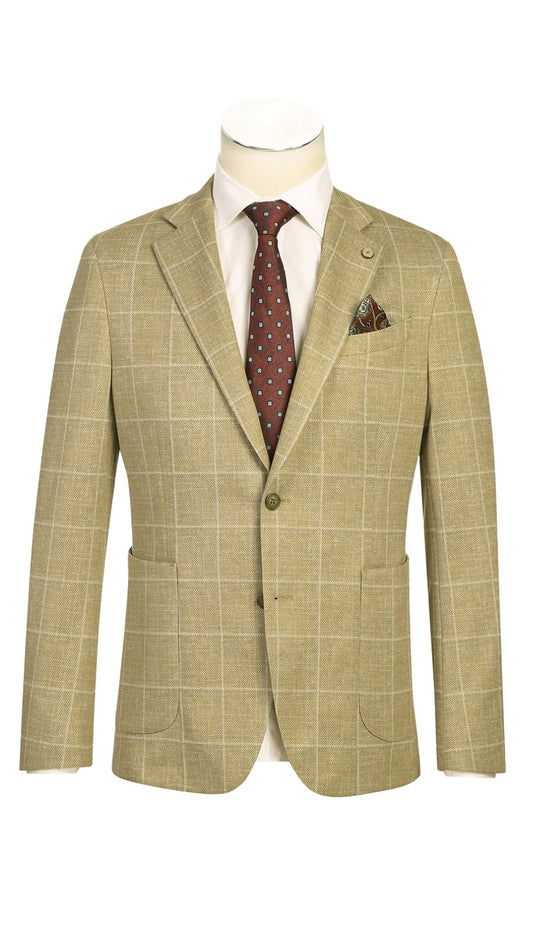 Pellagio Mens Blazer PS25-2-RATTAN