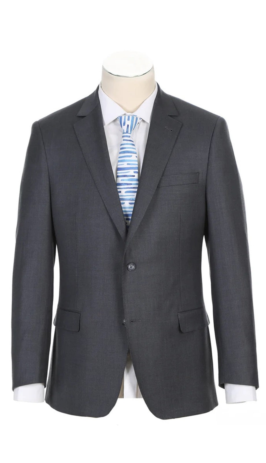 Rivelino RHC100-4-GRY Church Suit