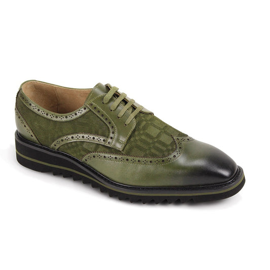 Giovanni RAVEN-OLV Unisex Dress Shoes
