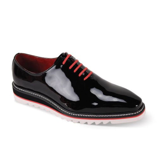 Giovanni RUBEN-BLK-PATENT Mens Dress Shoes