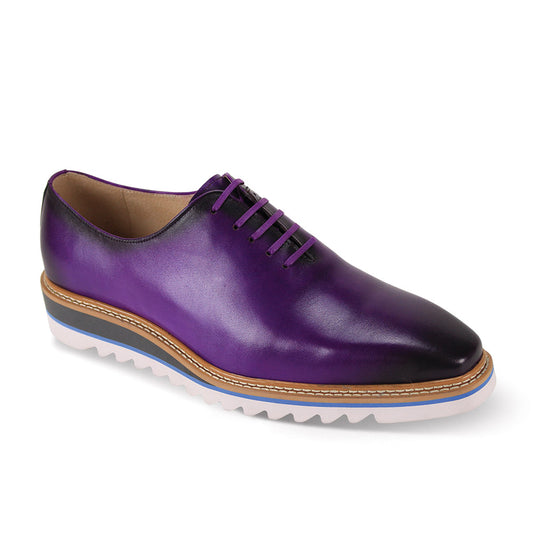 Giovanni Leather Dress Shoes-RUBEN-PUR 14