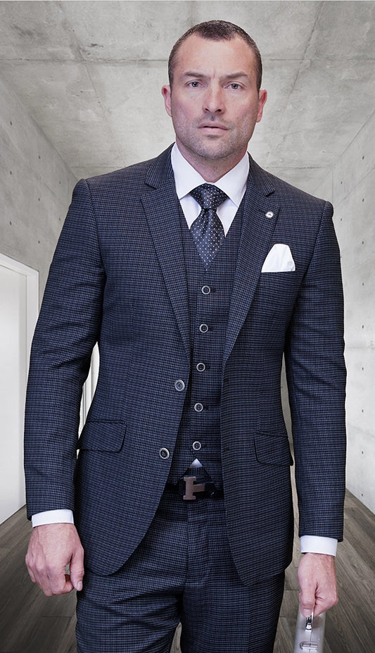 Statement  SALOTE-BK Mens Suit