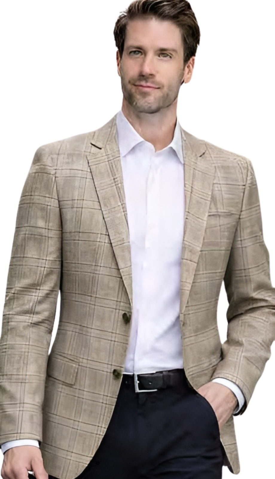 Statement SAVONA-4-TAN Mens JACKET
