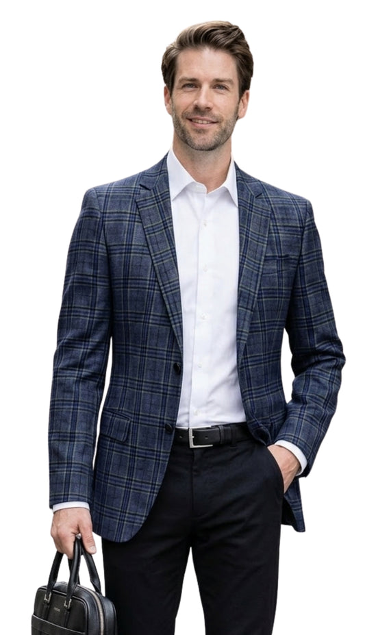 Statement SAVONA-5-SAPPHIRE Mens Jacket