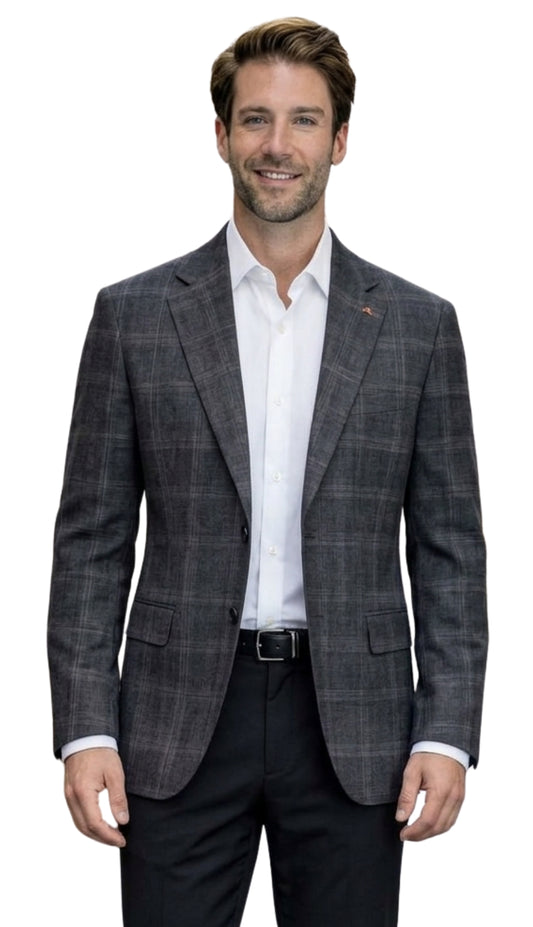 StatementSAVONA-6-CHARCOAL Mens Jacket