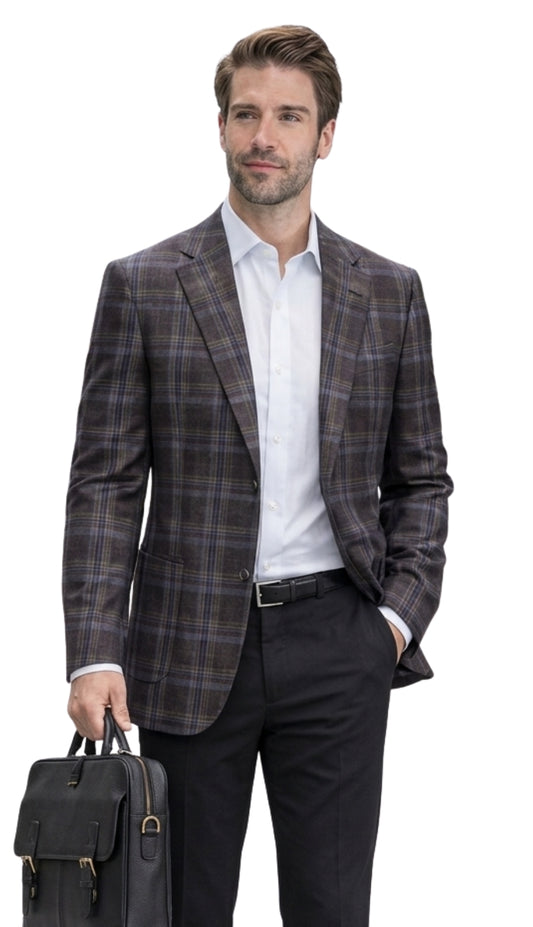 Statement SAVONA-8-BROWN Mens Jacket