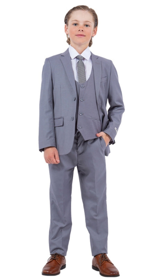 Stacy Adams SB282-09-MID-GRY Boys Suit