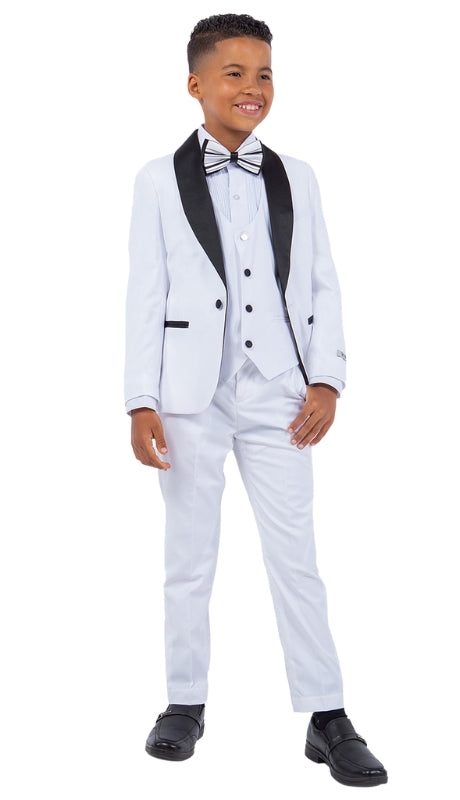 Stacy Adams SBT282-08-WHT Boys Suit