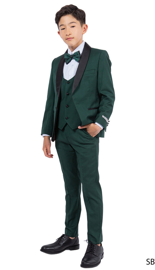 Stacy Adams SBT282-11-GRN Boys Suit