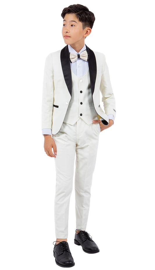 Stacy Adams SBT282-14-IVORY Boys Suit