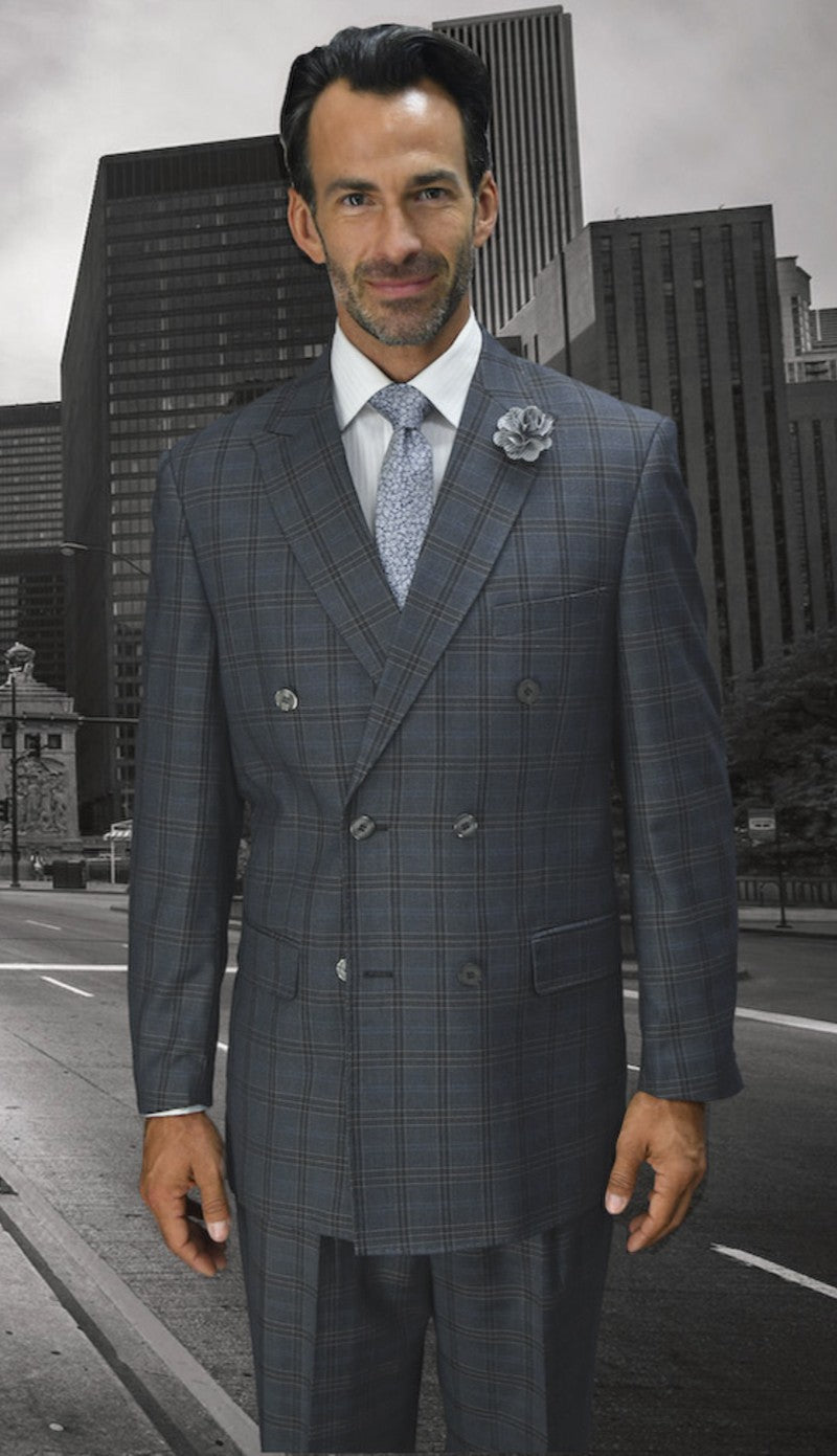 Statement  SD-200-GR Mens Suit