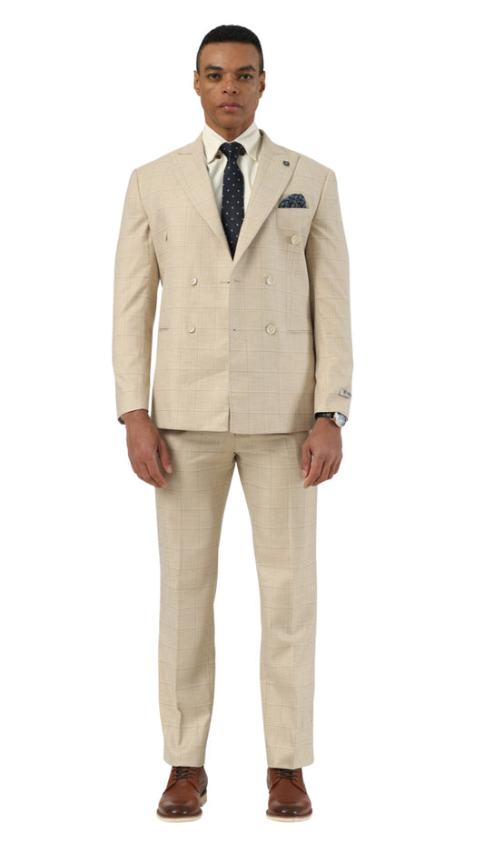 Stacy Adams SM205H1-60-TAN Mens Suit