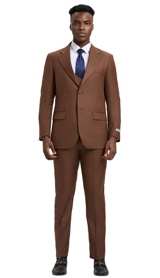 Stacy Adams SM324H1-06-COGNAC Mens Suit