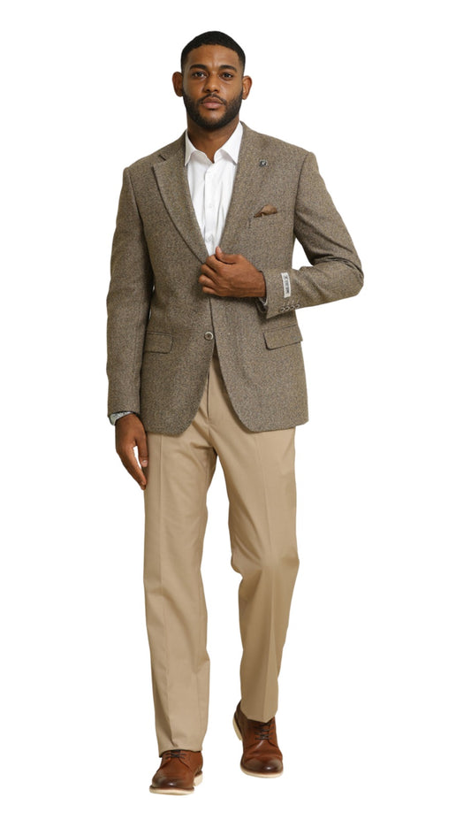 Stacy Adams SMJ325H1-02-TAN Mens Suit
