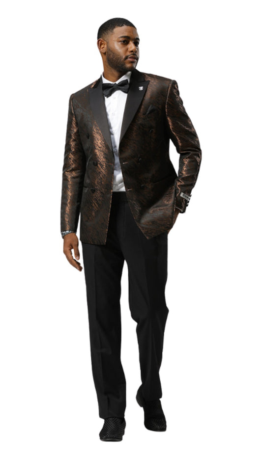 Stacy Adams SMJ825H1-06-BRONZE Mens Jacket