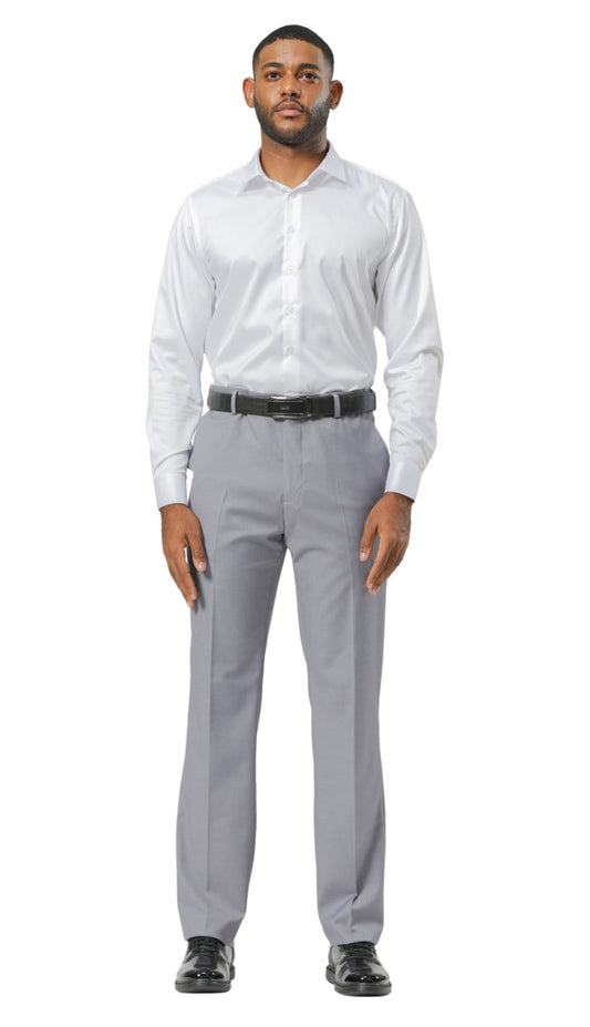 Stacy Adams SMP282H1-04-GRY Mens Pants