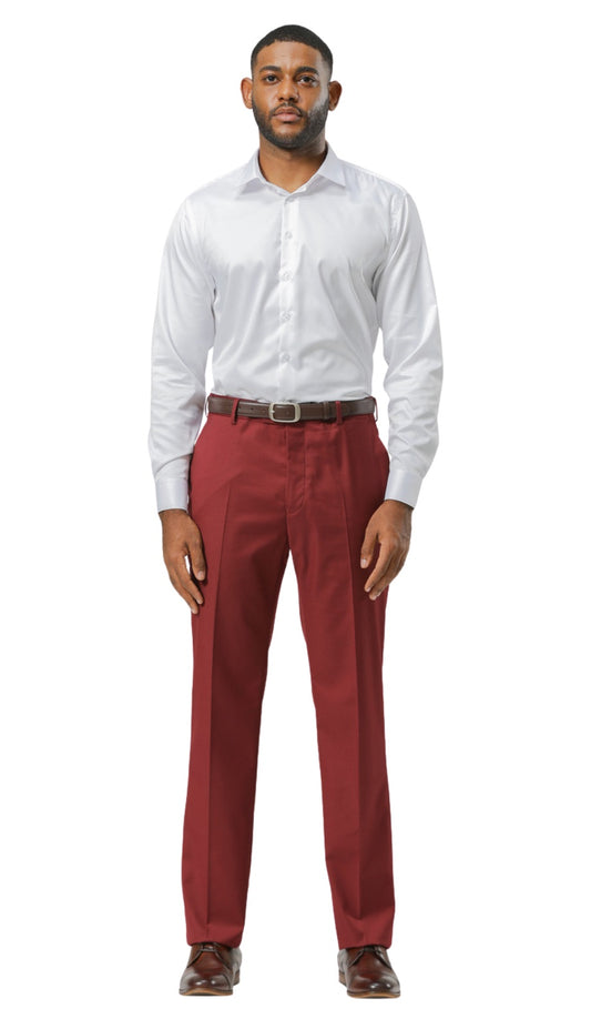 Stacy Adams SMP282H1-06-BURG Mens Pants