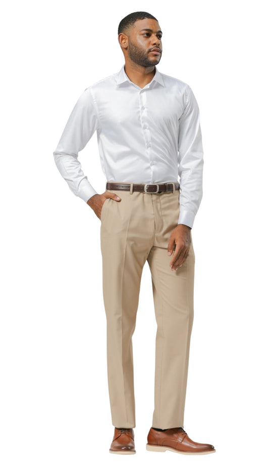 Stacy Adams SMP282H1-07-M-TAN Mens Pants
