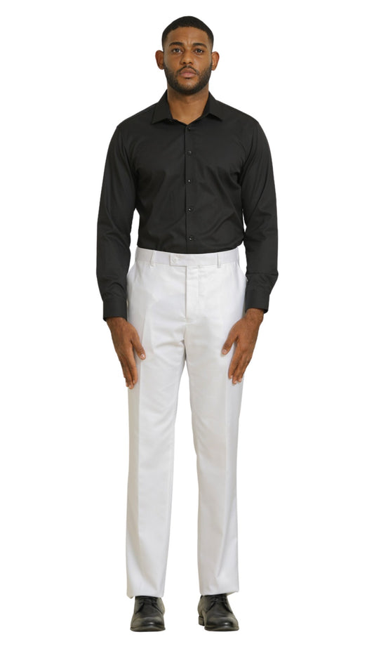 Stacy Adams SMP282H1-08-WHT Mens Pants